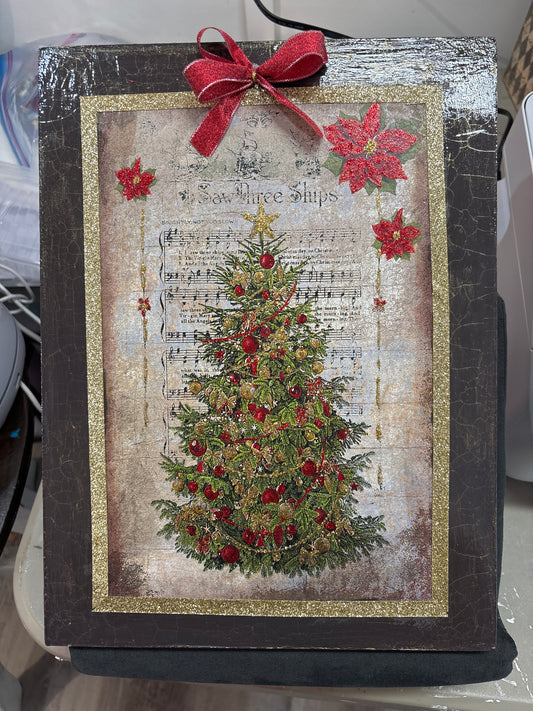Saw Three Ships Christmas Tree